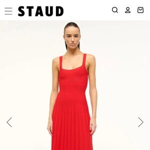 Staud Ellison Dress - M - Like New